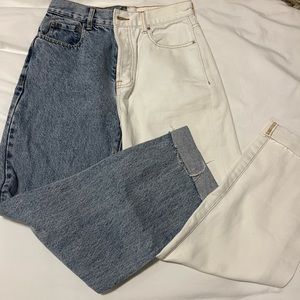 Pacsun two toned jeans